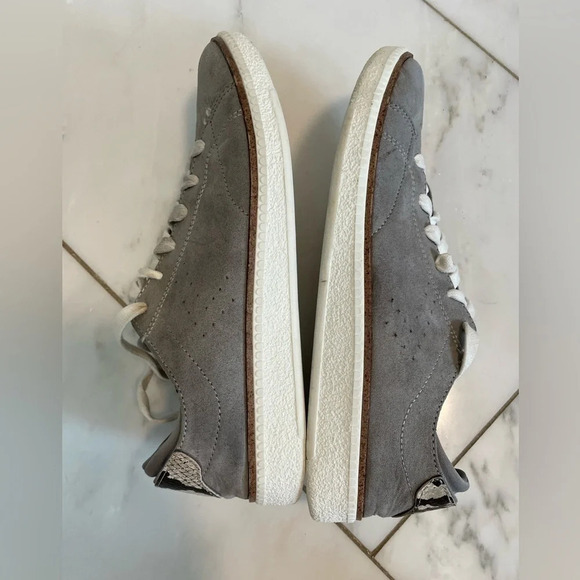 Dr Scholl’s sweet kicks gray suede & snakeskin support comfort sneakers size 8.5 - Picture 8 of 10
